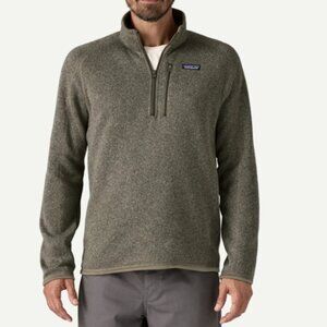 better sweater zip fleece color river rock green men